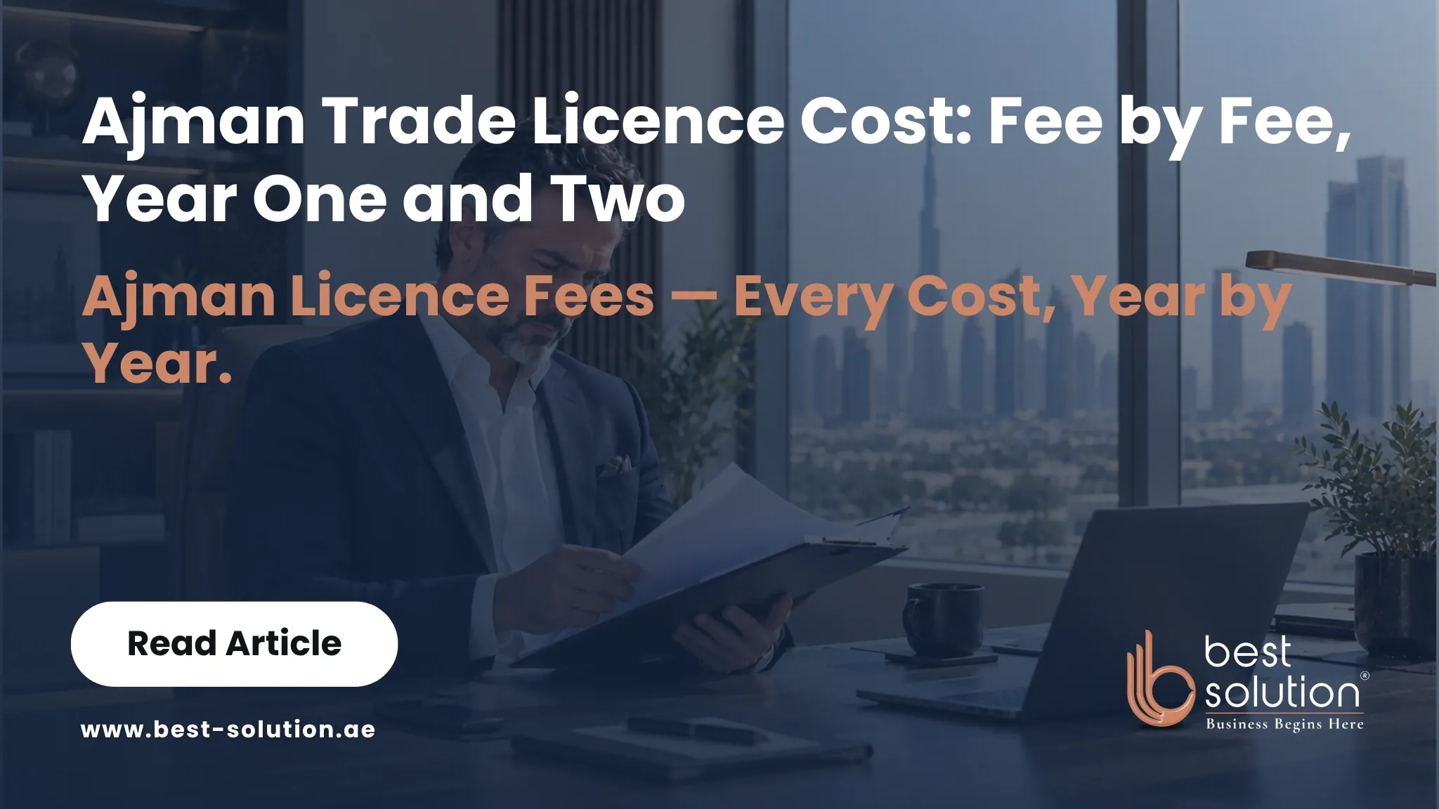 Ajman Mainland Licence Cost- AED 10,000-35,000 Range