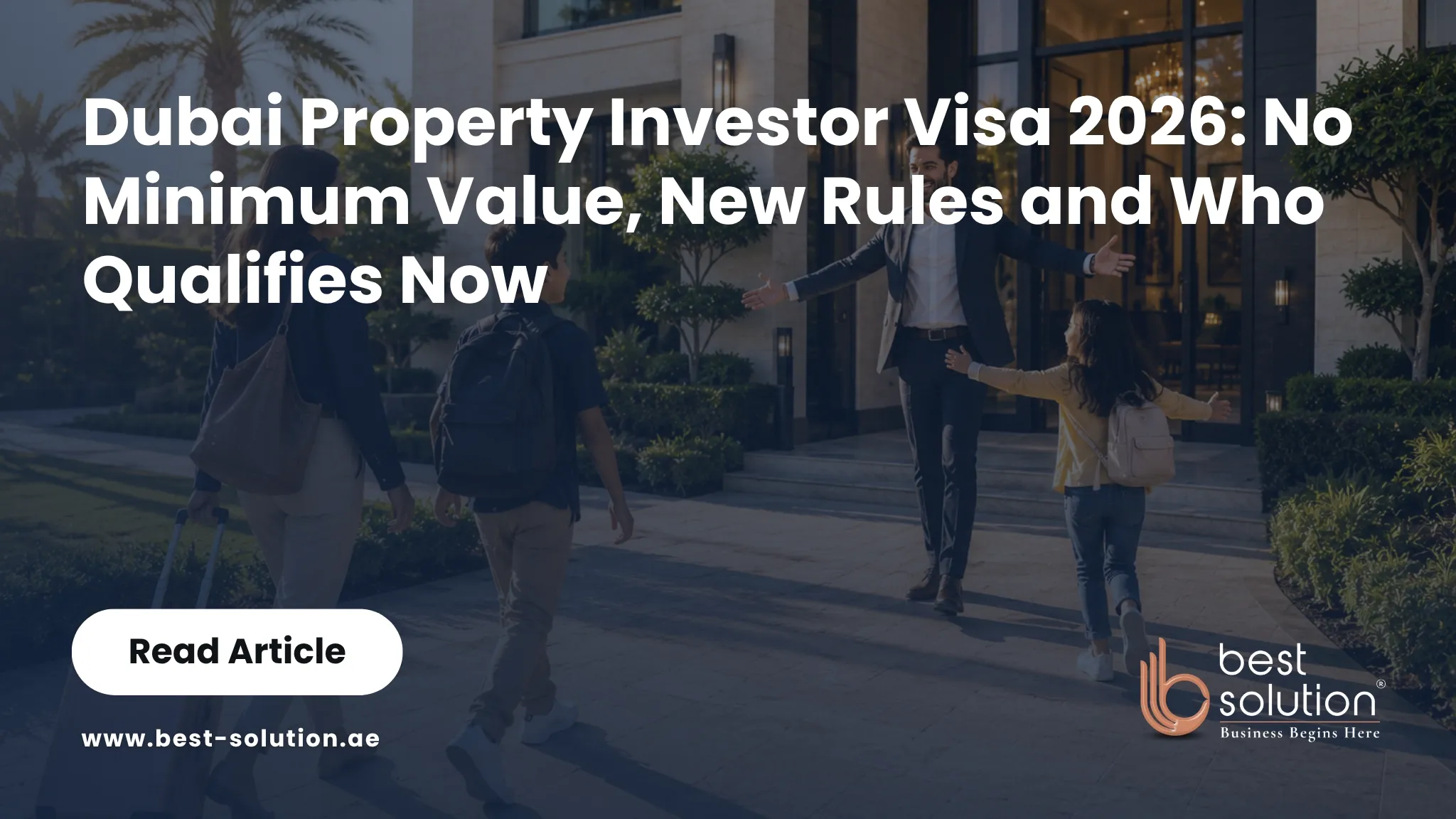 Dubai Property Investor Visa: New 2026 Rules Explained
