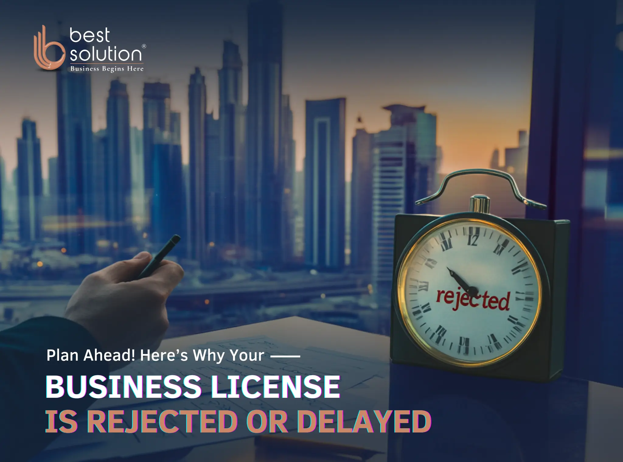 Business License Application Rejection