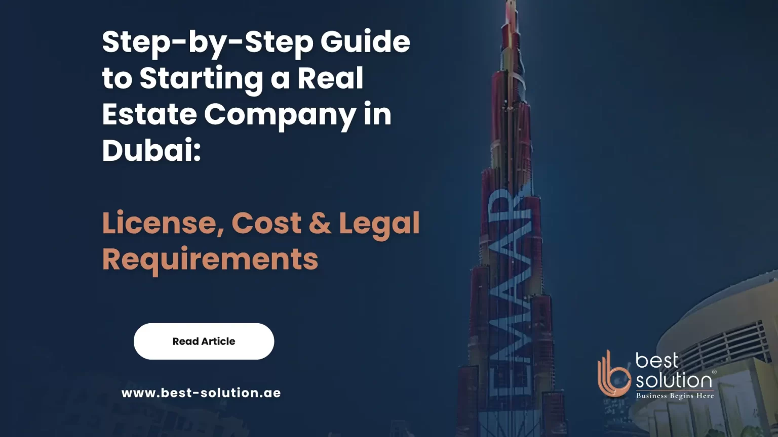 starting a real state company in Dubai