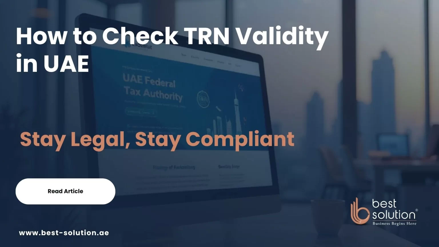 How to Check TRN Validity in UAE