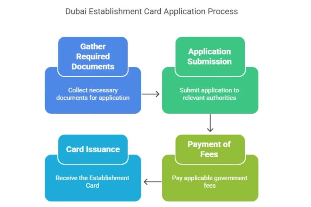 Dubai Establishment Card Application Process