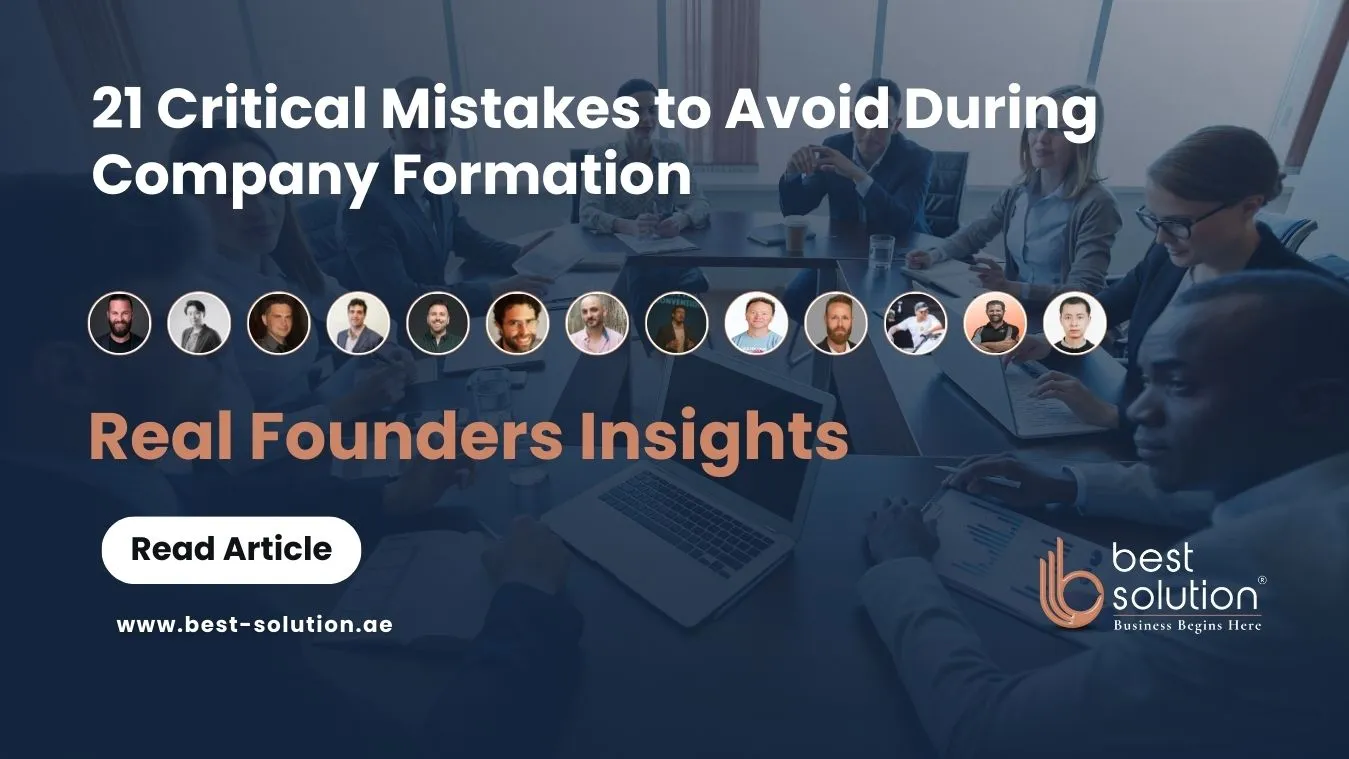 21 Critical Mistakes to Avoid During Company Formation