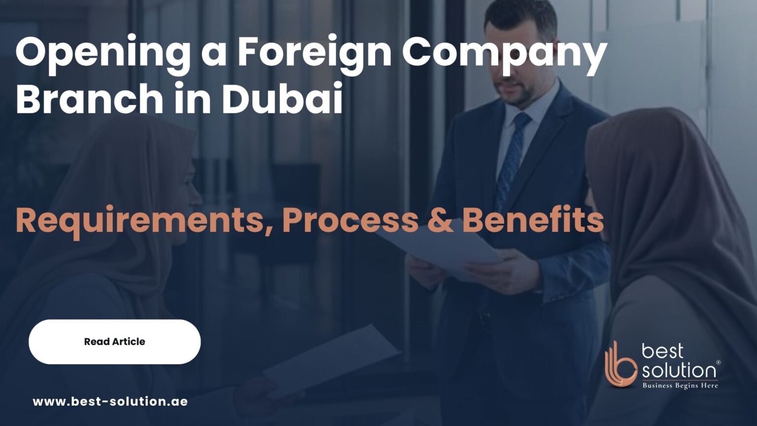 Opening a Foreign Company Branch in Dubai