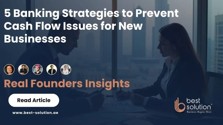 5 Banking Strategies to Prevent Cash Flow Issues for New Businesses