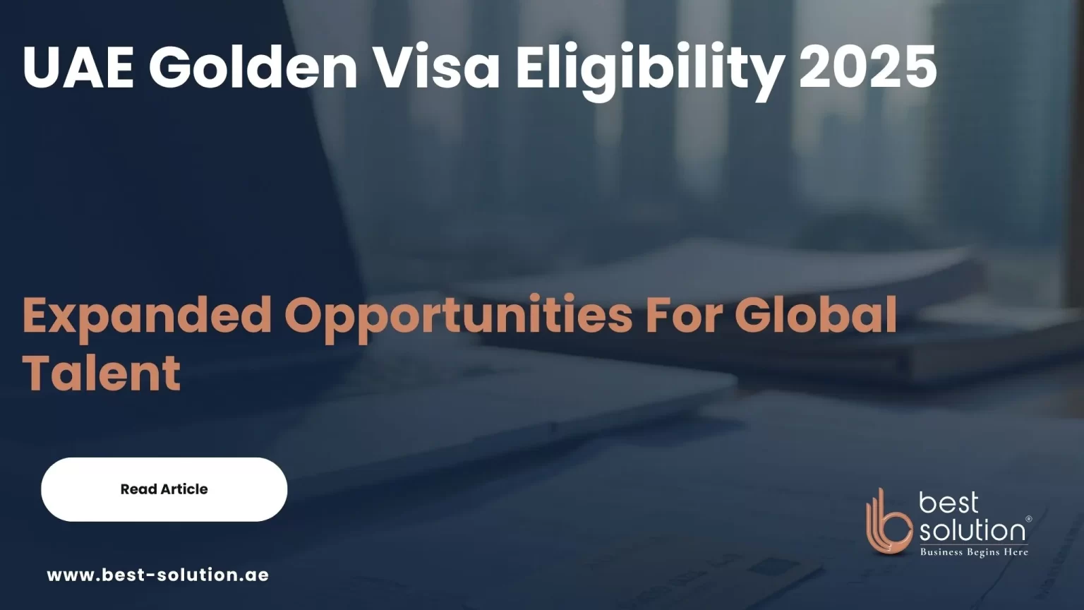 UAE Golden Visa Eligibility