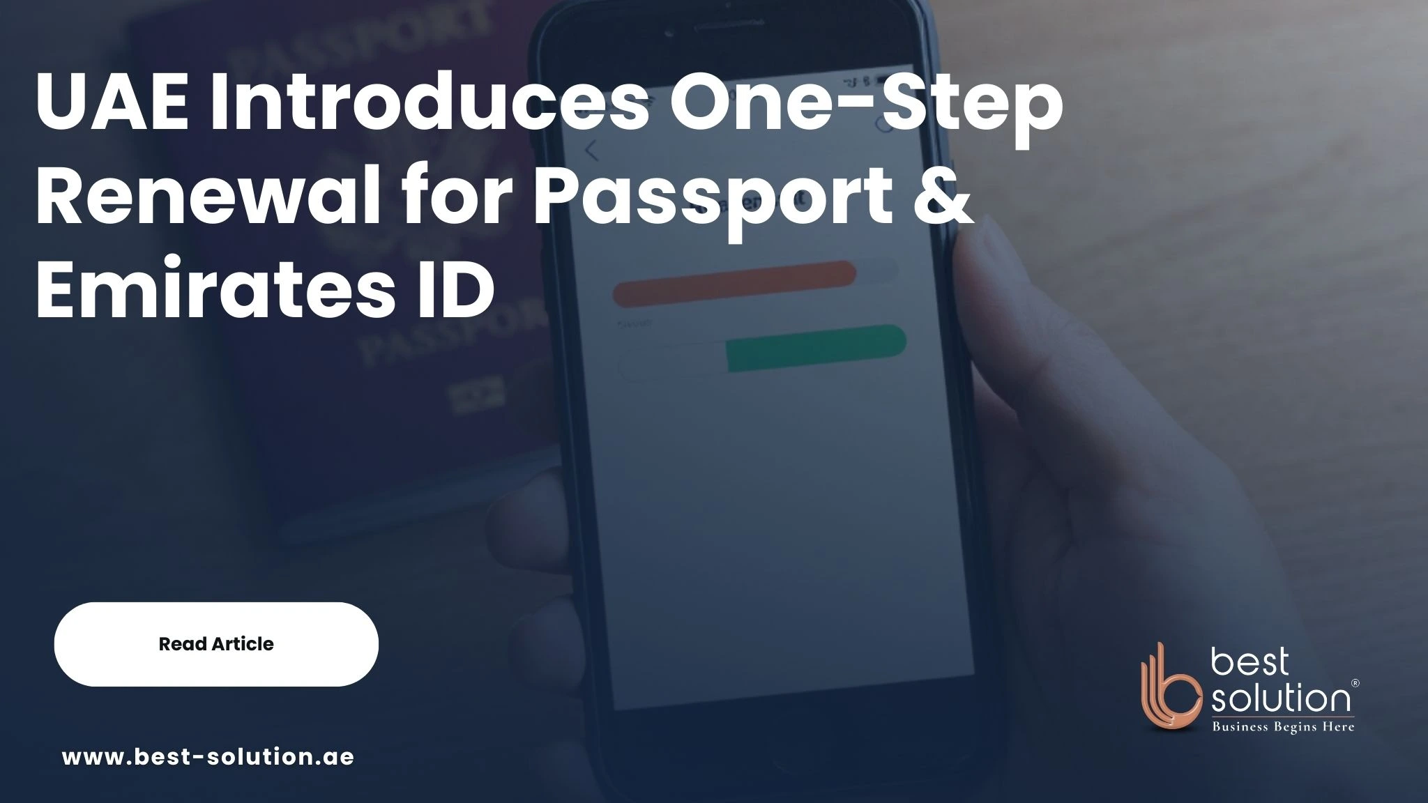 One-Step Renewal for Passport & Emirates ID